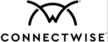 ConnectWise Logo on Black Bottle IT website